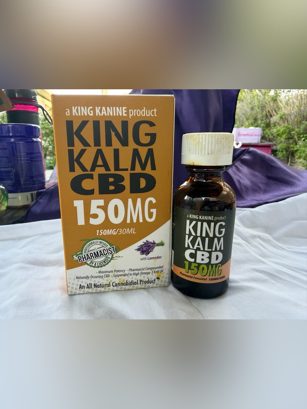NIB King Kalm CBD Oil 150mg/30mL